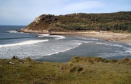 Vista da praia de Balars