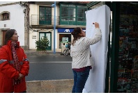 Acto contra a violencia de xnero, 25-11-2010